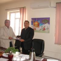 عقد تفاهم‌نامه همکاری مشترک با اتحادیه شرکت‌های پرورش ماهی فسندوز در مرکز تحقیقات آرتمیای کشور